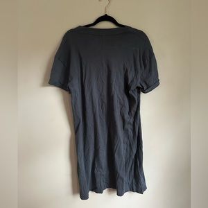 Time and Tru Dusty Blue T Shirt Dress Size Medium